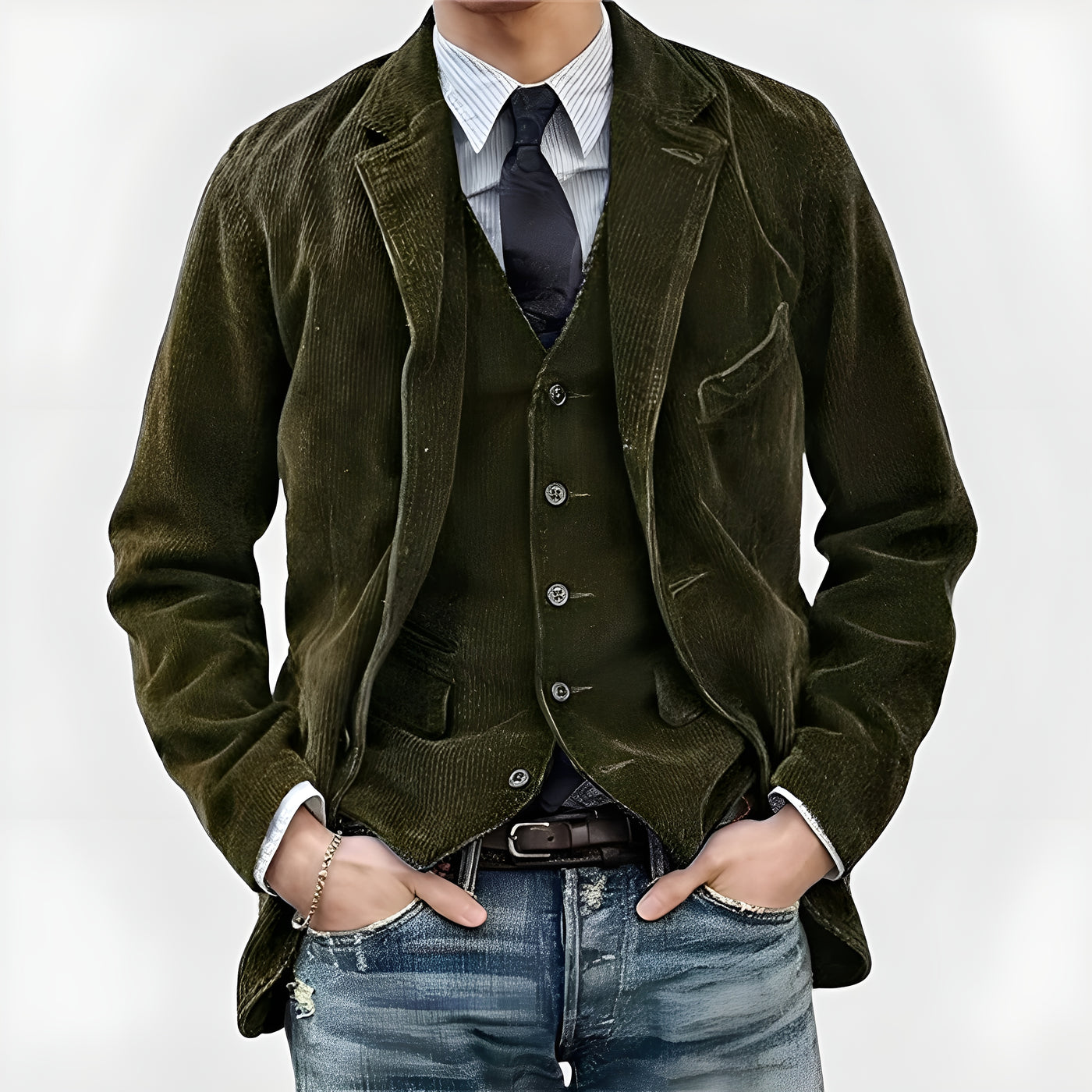Francisco | Chaqueta y chaleco vintage