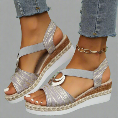 Dalia | Sandalias de plataforma hechas a mano con materiales premium