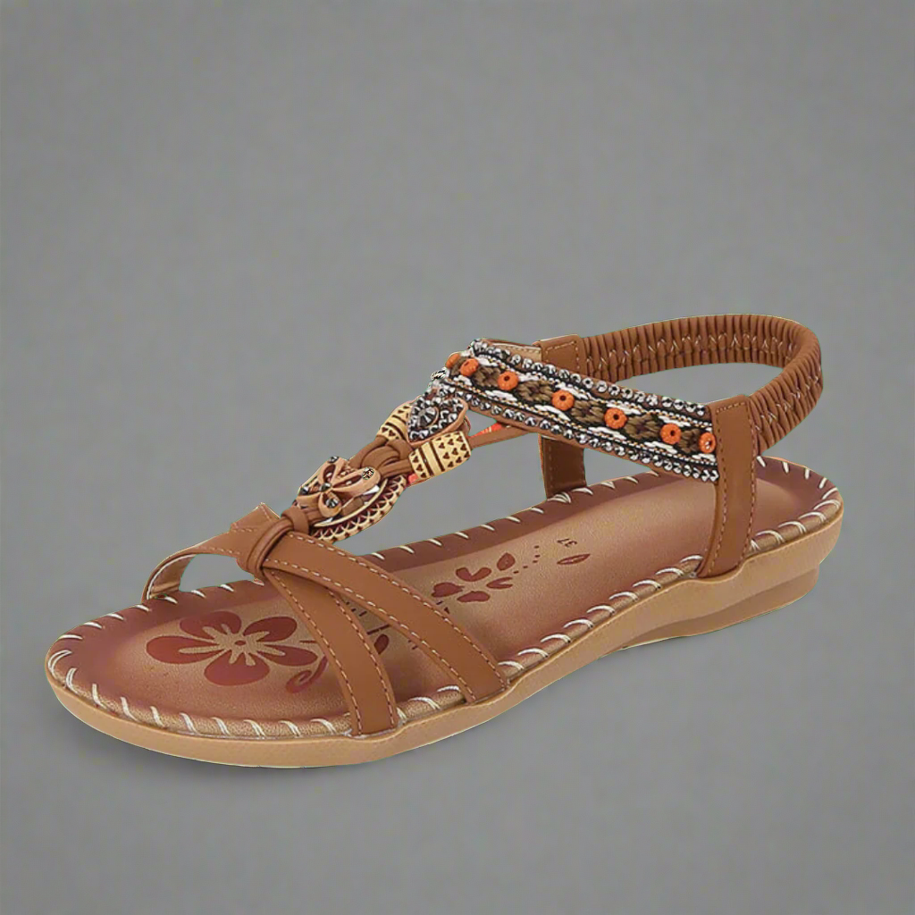 Corinna | Sandalias de verano hechas a mano de material premium
