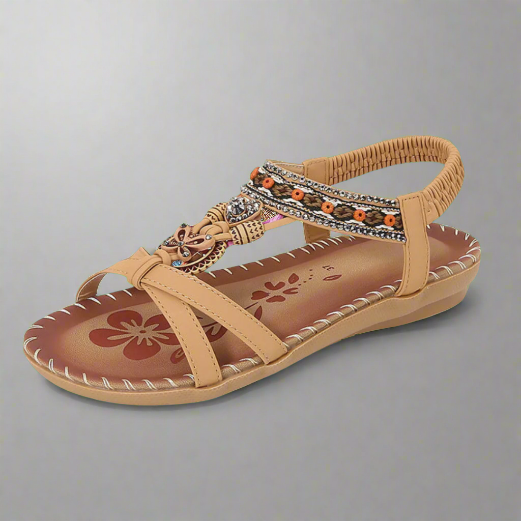 Corinna | Sandalias de verano hechas a mano de material premium