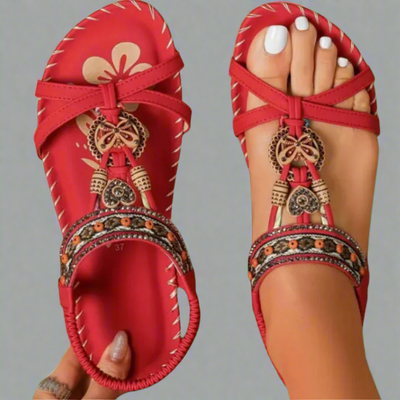 Corinna | Sandalias de verano hechas a mano de material premium