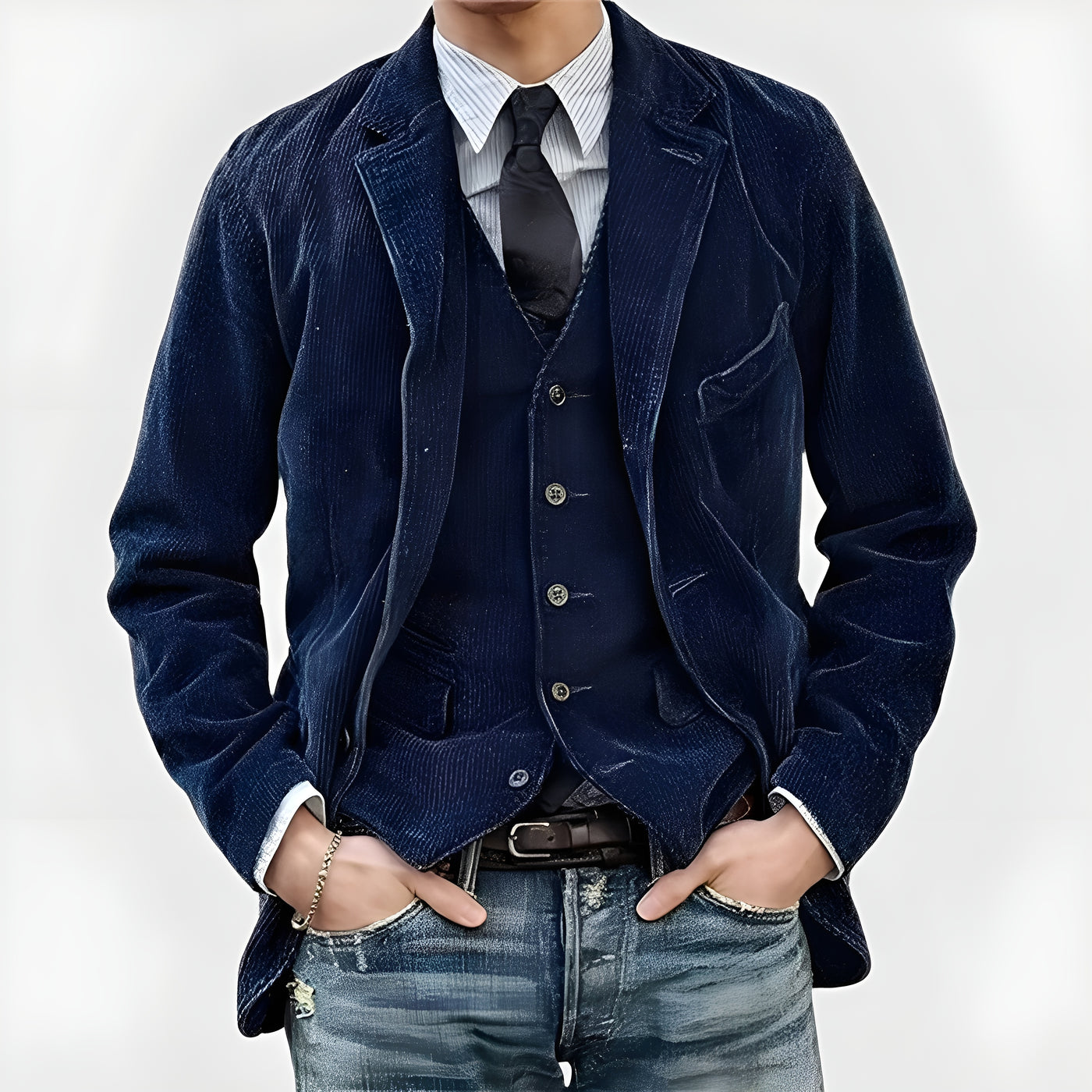 Francisco | Chaqueta y chaleco vintage