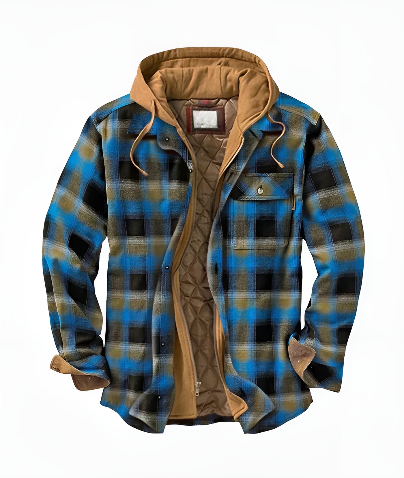 Alejandro | Chaqueta patchwork a cuadros