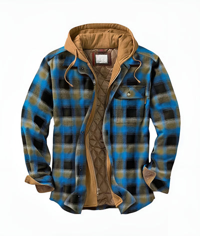 Alejandro | Chaqueta patchwork a cuadros