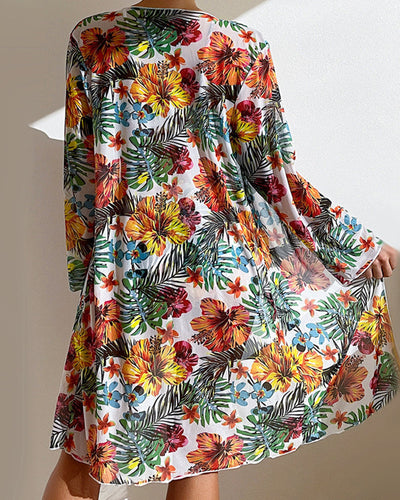 Glenda - Bikini con top de flores