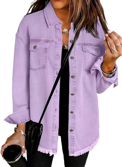 Clara | Chaqueta Vaquera Clásica de Uso Diario