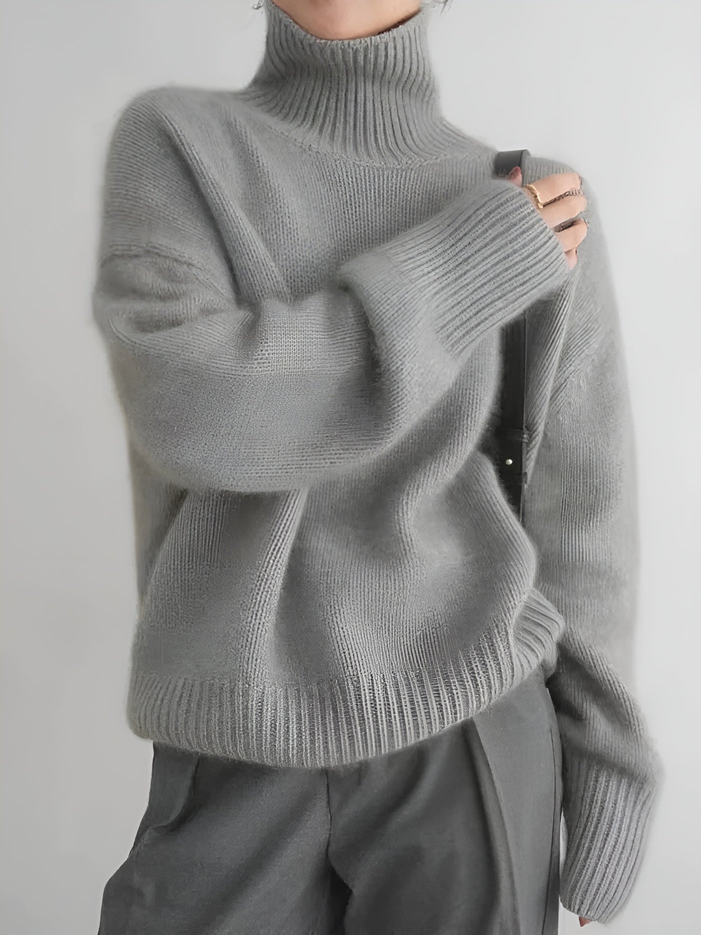 Magdalena - Suéter de cuello alto