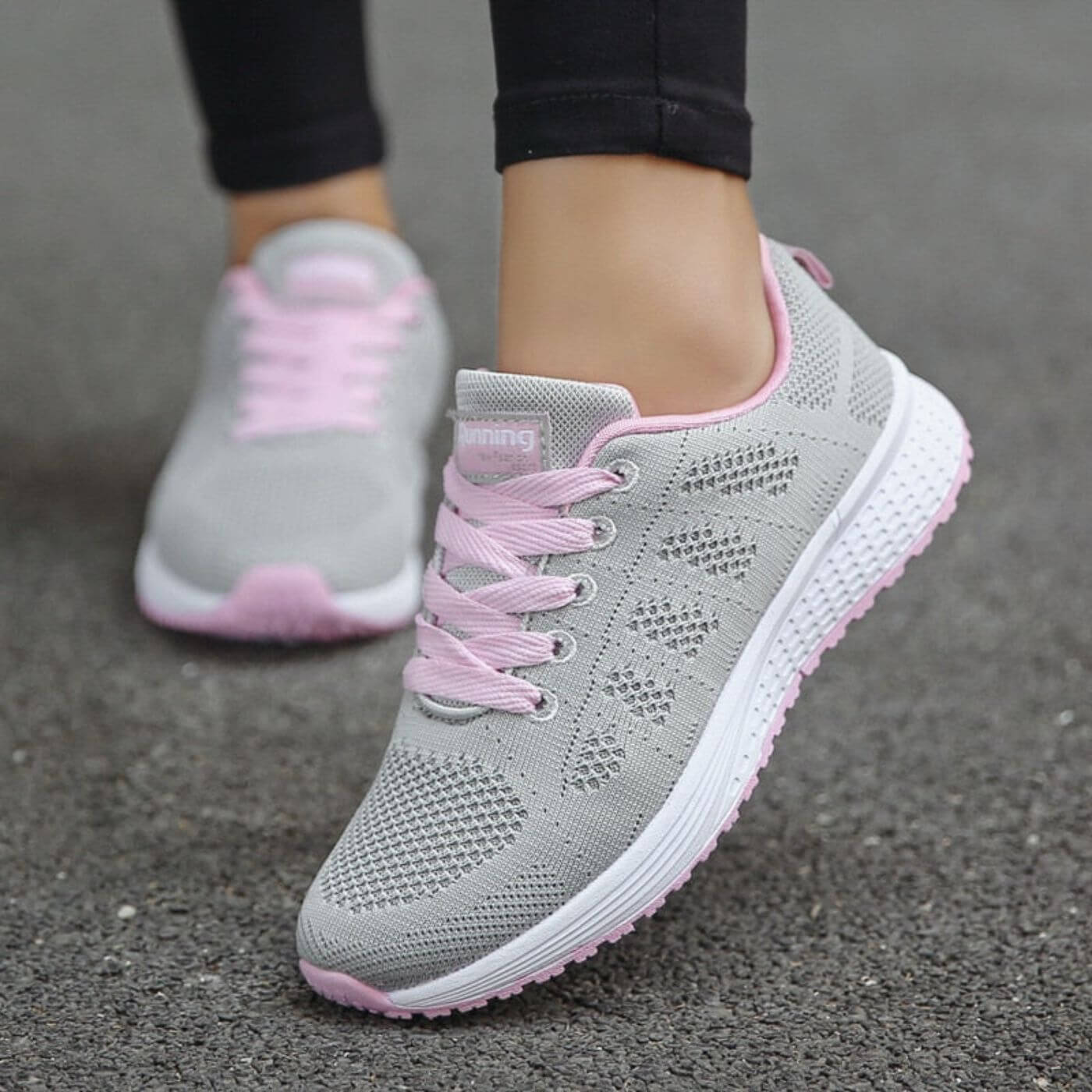 Gris - Rosa / 44