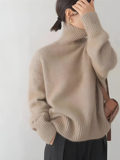 Magdalena - Suéter de cuello alto