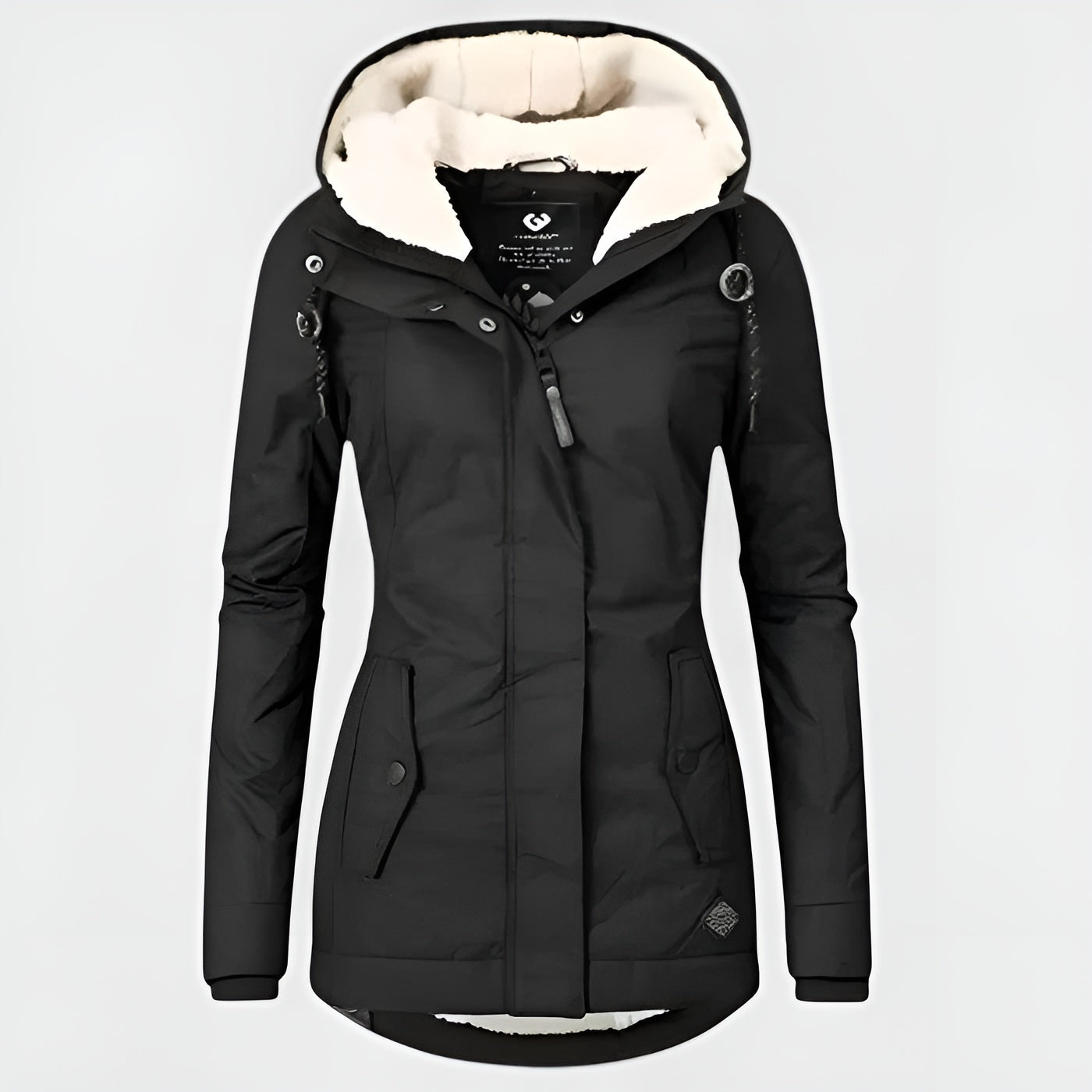 Almudena | Chaqueta de invierno impermeable con capucha