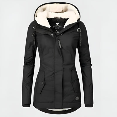 Almudena | Chaqueta de invierno impermeable con capucha