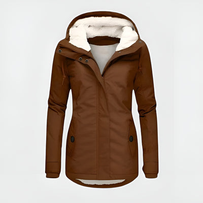 Almudena | Chaqueta de invierno impermeable con capucha