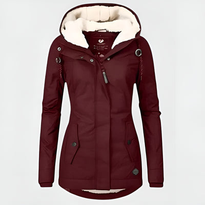 Almudena | Chaqueta de invierno impermeable con capucha
