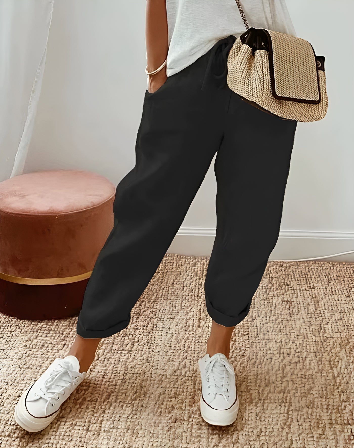Maria - Pantalón de lino Elin