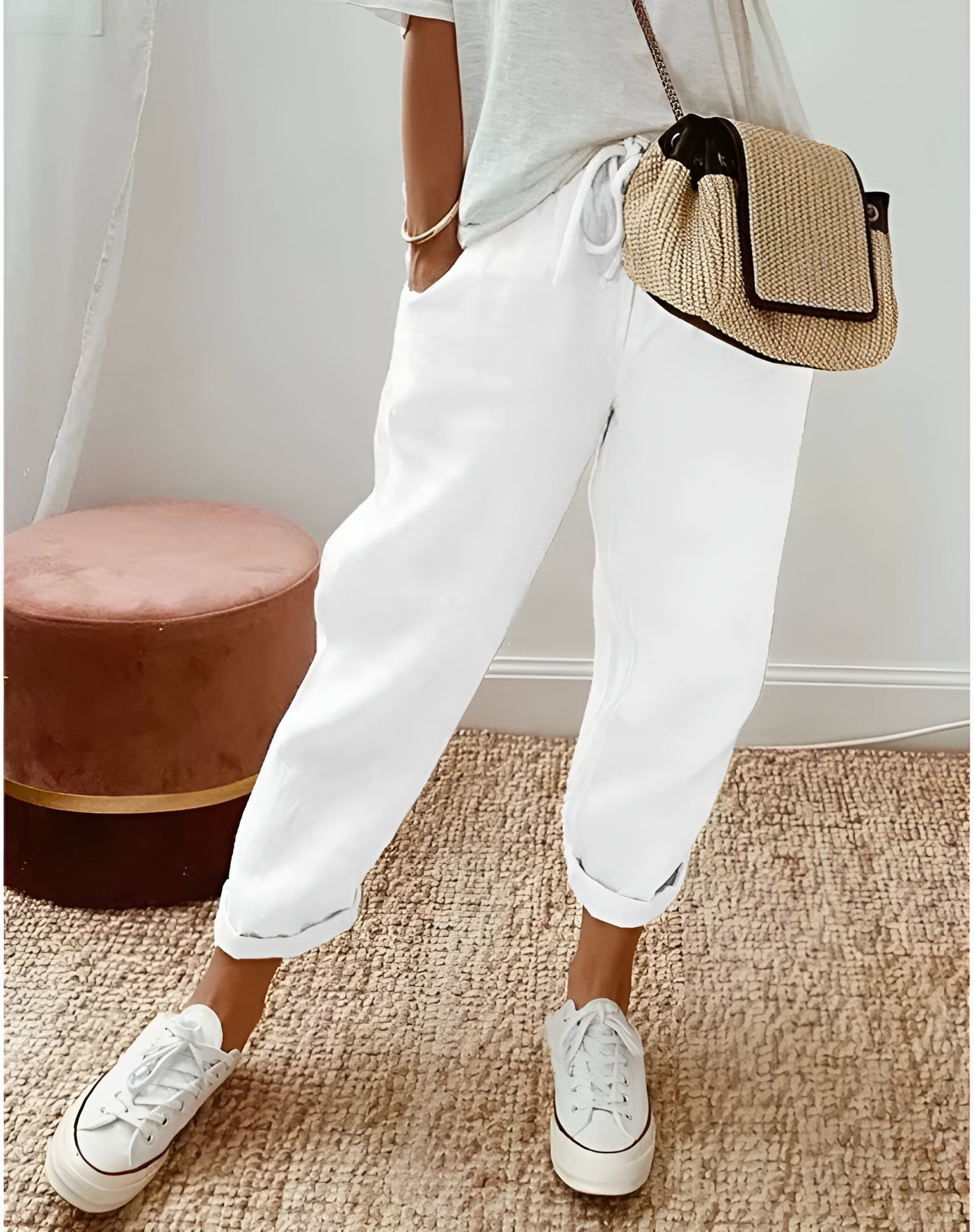 Maria - Pantalón de lino Elin