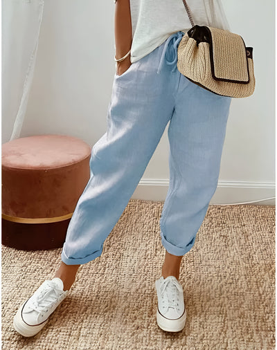 Maria - Pantalón de lino Elin