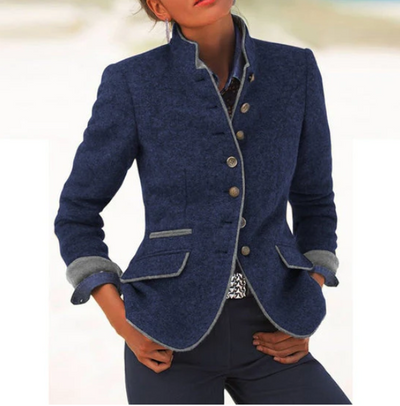 Natasza | Cárdigan elegante con cuello alto