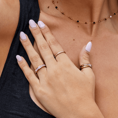 Anillo de perlas Alona