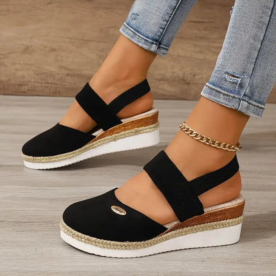 Antonia | Sandalias ortopédicas con tacón, transpirables y relajantes