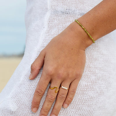 Grace - Anillo de perlas de agua dulce