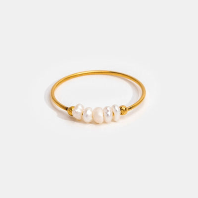 Grace - Anillo de perlas de agua dulce