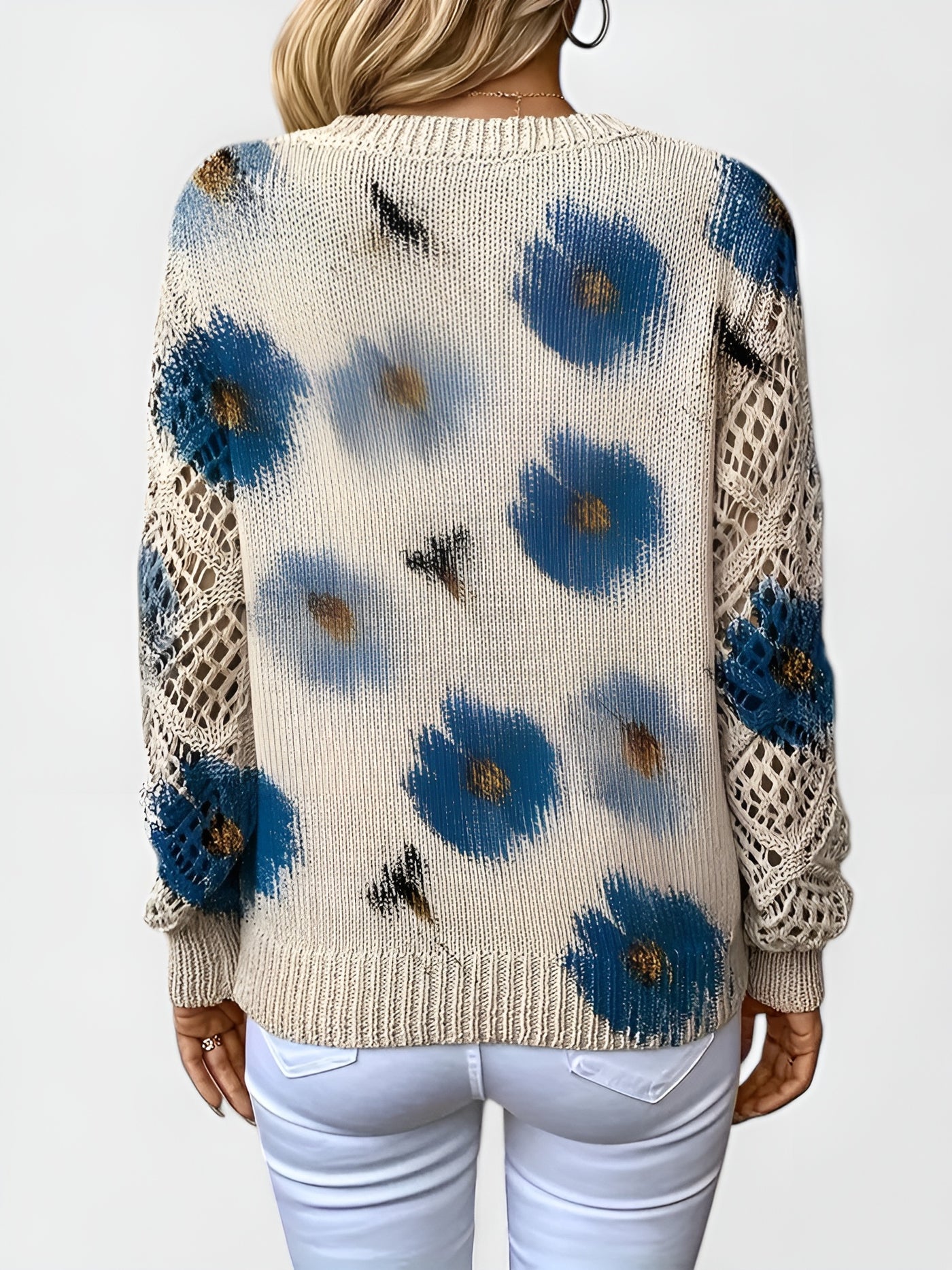 Belén | Suéter elegante con estampado floral