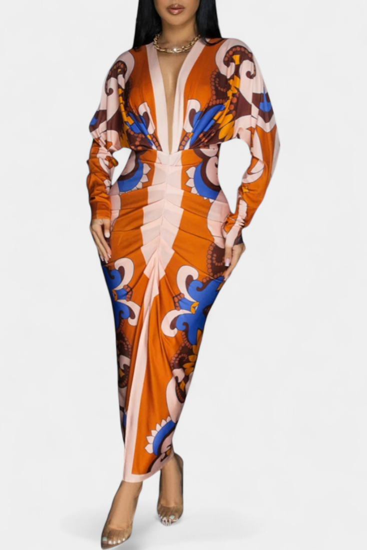 Naranja y Azul / 2XL