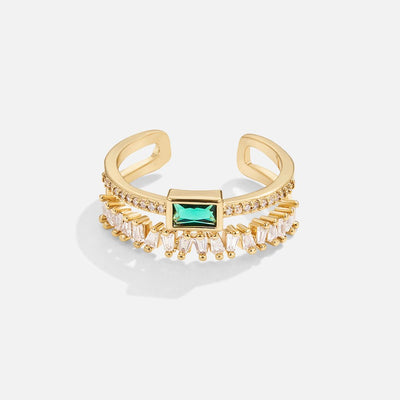 Bliss - Anillo de cristal superpuesto