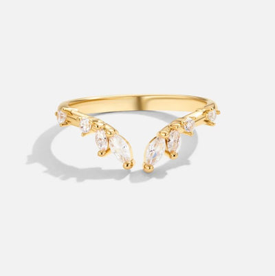 Frieden - Anillo de Cristal de Oro