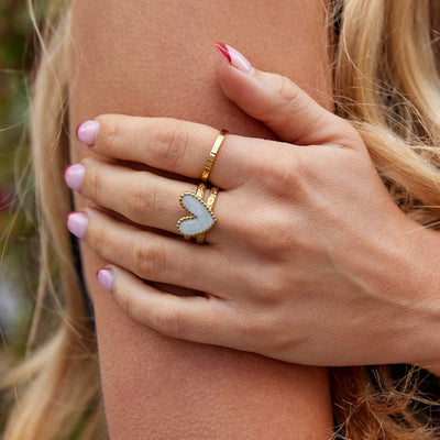 'Corazón Puro' Anillo de Oro
