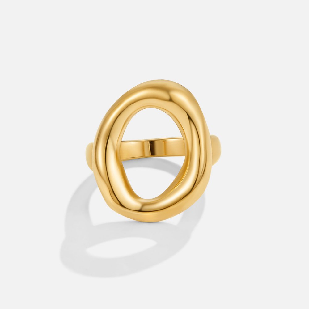 Anillo de oro fundido Vina